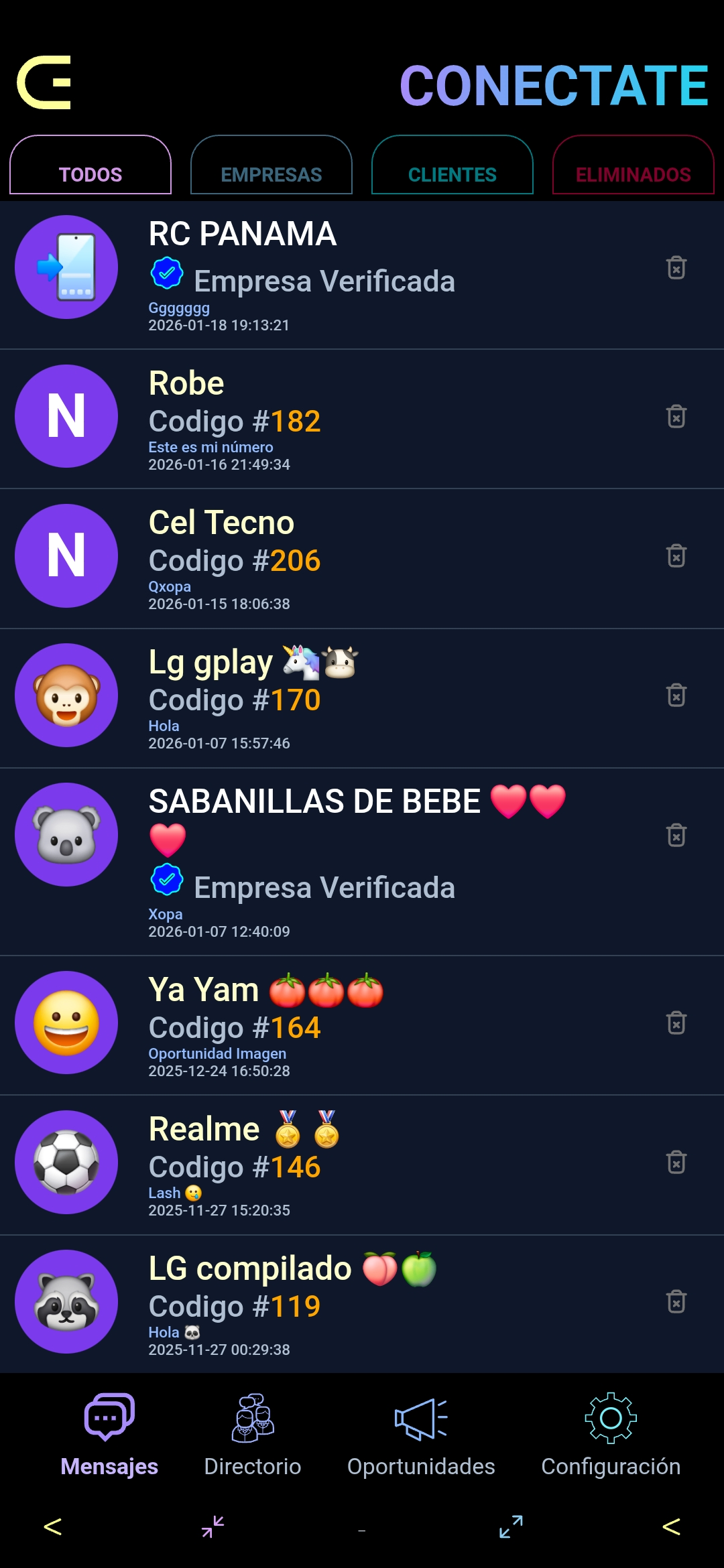 Módulo Conéctate